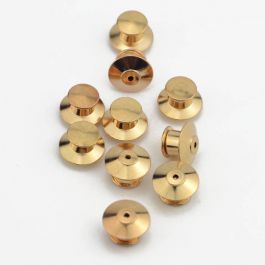 5 Secure Pin-back Clasps for $4 – Keep your pins safe! – PinTiki