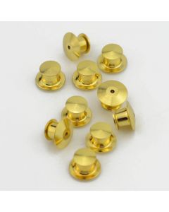 locking pin backs-golden