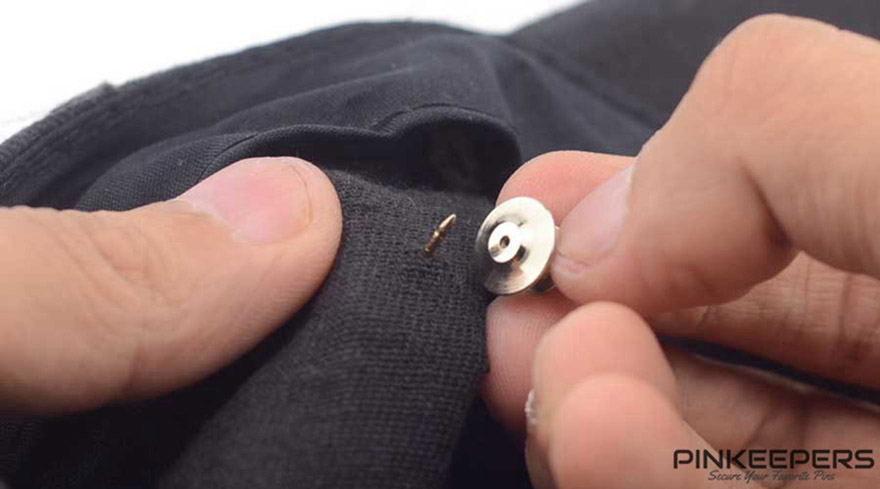 Removing Broken Spring Locking Pin Backs from Enamel Pins 