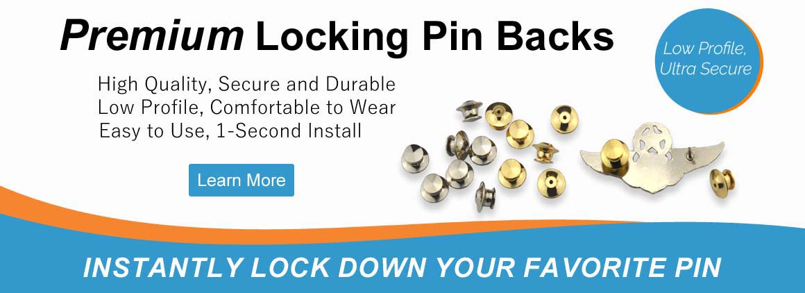 Locking Pin Backs