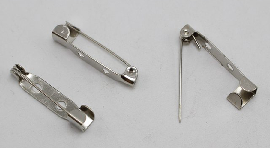Different types clearance of safety pins
